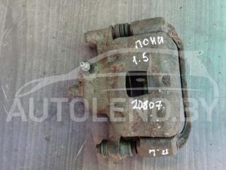 суппорт передний левый Hyundai Pony 1995, 1.5 л., бензин, МКПП, хетчбэк 5 дв.