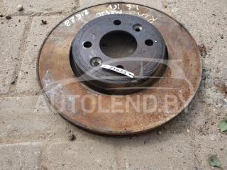 диск тормозной передний Renault Megane 2 поколение 2003, 1.6 л., бензин, МКПП, хетчбэк 5 дв.