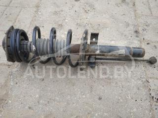 стойка передняя левая Renault Megane 2 поколение 2002, 1.9 л., дизель, МКПП, хетчбэк 5 дв.