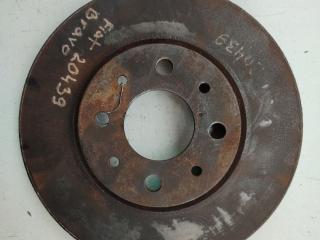 диск тормозной передний Fiat Bravo 1 поколение 1995, 1.6 л., бензин, МКПП, хетчбэк 5 дв.