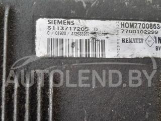 блок управления двигателем Renault Laguna 1 поколение 1996, 2.0 л., бензин, МКПП, хетчбэк 5 дв.