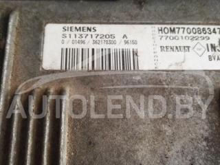 блок управления двигателем Renault Laguna 1 поколение 1995, 2.0 л., бензин, МКПП, хетчбэк 5 дв.