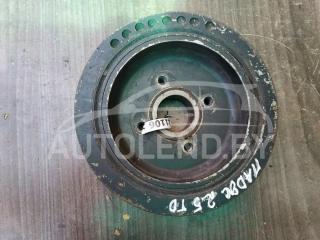 шкив коленвала Mitsubishi Pajero 2 поколение 1997, 2.5 л., дизель, МКПП, минивэн