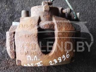 суппорт передний левый Renault Laguna 2 поколение 2004, 1.9 л., дизель, МКПП, хетчбэк 5 дв.