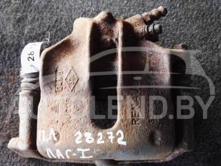суппорт передний левый Renault Laguna 1 поколение 1995, 1.8 л., бензин, МКПП, хетчбэк 5 дв.