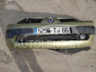 бампер передний Renault Megane 2 поколение 2004, 1.6 л., бензин, МКПП, хетчбэк 5 дв.