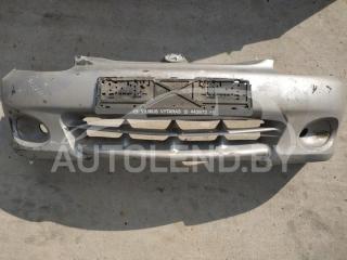 бампер передний Hyundai Accent 1 поколение [рестайлинг] 1999, 1.5 л., бензин, МКПП, хетчбэк 5 дв.