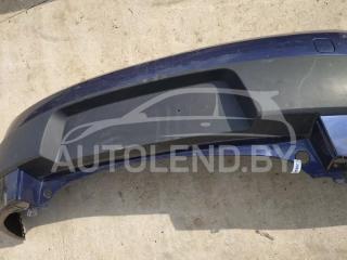 бампер задний Renault Megane 2 поколение 2003, 1.8 л., бензин, МКПП, хетчбэк 5 дв.