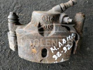 суппорт передний левый Mitsubishi Colt 3 поколение 1990, 1.3 л., бензин, МКПП, хетчбэк 5 дв.
