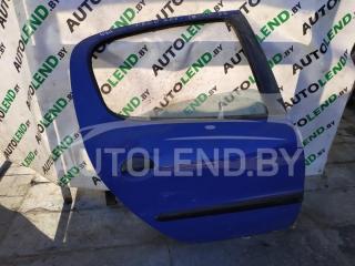 дверь задняя правая Peugeot 206 1 поколение 2001, 1.4 л., бензин, МКПП, хетчбэк 5 дв.