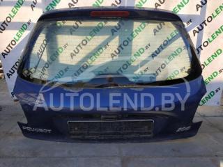крышка багажника (дверь 3-5) Peugeot 206 1 поколение 2000, 1.4 л., бензин, МКПП, хетчбэк 5 дв.