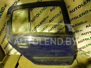 дверь задняя правая Renault Symbol 1 поколение [2-й рестайлинг] 2007, 1.4 л., бензин, МКПП, седан