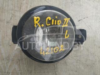 фара противотуманная левая Renault Clio 2 поколение [2-й рестайлинг] 2004, 1.4 л., бензин, МКПП, хетчбэк 5 дв., 66986410
