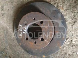 диск тормозной задний Renault Laguna 1 поколение 1998, 2.0 л., бензин, МКПП, хетчбэк 5 дв.