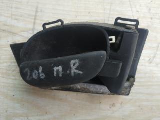 ручка внутренняя передняя правая Peugeot 206 1 поколение 1998, 1.4 л., бензин, МКПП, хетчбэк 5 дв.
