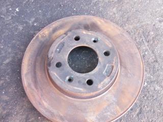 диск тормозной передний Kia Rio 3 поколение 2012, 1.5 л., бензин, МКПП, хетчбэк 5 дв.