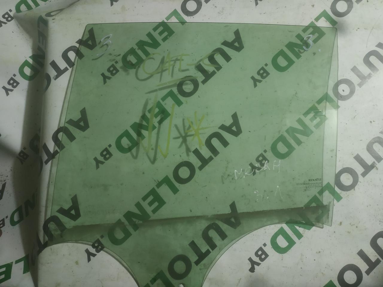 стекло двери задней левой Renault Megane 2 поколение 2003, 1.9 л., дизель, МКПП, универсал - фото №1