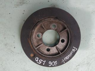 шкив коленвала Peugeot 106 1 поколение 1996, 1.5 л., дизель, МКПП, хетчбэк 5 дв., 9600356680