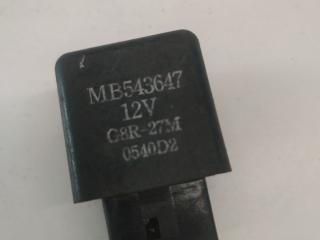 реле (прочие) Mitsubishi Galant 5 поколение 1988, 2.0 л., бензин, МКПП, хетчбэк 5 дв., MB543647