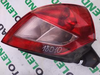 фонарь задний левый Renault Megane 2 поколение 2004, 1.6 л., бензин, МКПП, хетчбэк 5 дв.