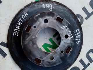 диск тормозной задний Hyundai Elantra XD 2002, 1.6 л., бензин, МКПП, хетчбэк 5 дв.