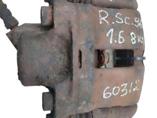 суппорт передний левый Renault Scenic 1 поколение 1996, 1.6 л., бензин, МКПП, минивэн