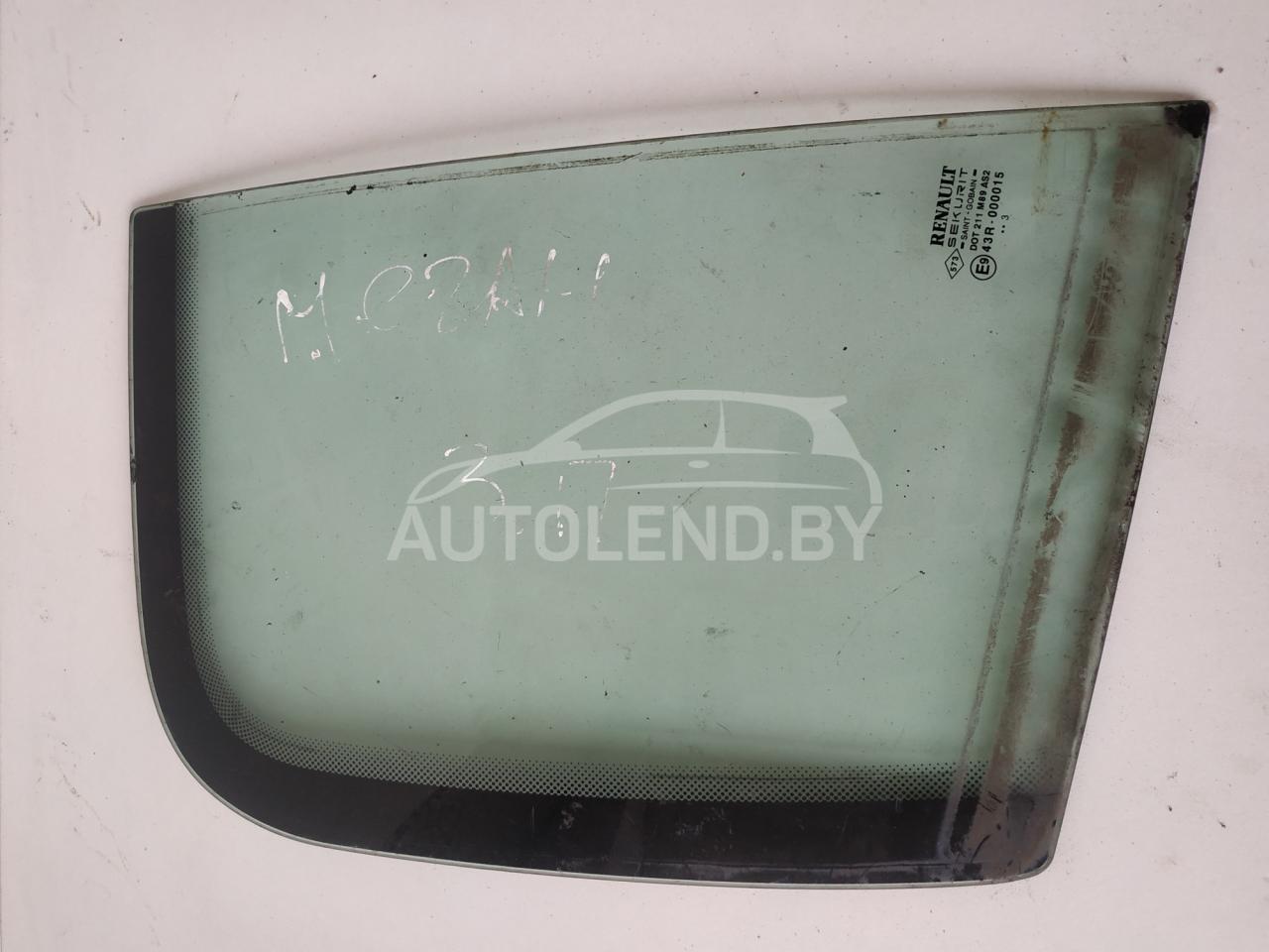 форточка задняя правая Renault Megane 2 поколение 2003, 1.6 л., бензин, МКПП, хетчбэк 5 дв., 43R000015 - фото №1