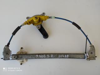 стеклоподъемник задний правый Peugeot 406 1 поколение 1996, 1.9 л., дизель, МКПП, седан, 9615037480