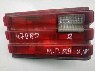 фонарь крышки багажника правый Mitsubishi Galant 5 поколение 1989, 1.8 л., бензин, МКПП, хетчбэк 5 дв., 1146-288