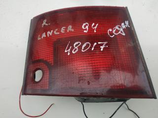 фонарь крышки багажника правый Mitsubishi Lancer 5 поколение 1994, 1.6 л., бензин, МКПП, седан