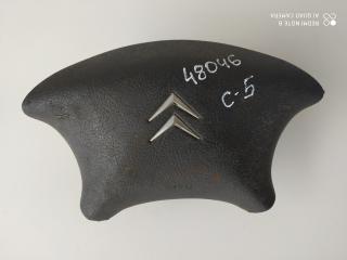 подушка безопасности водителя Citroen C5 1 поколение 2002, 2.0 л., дизель, МКПП, хетчбэк 5 дв., 963263812