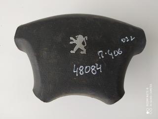 подушка безопасности водителя Peugeot 406 1 поколение [рестайлинг] 2002, 2.0 л., дизель, МКПП, седан, 96409731