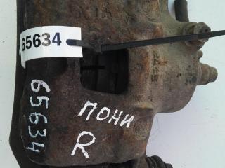 суппорт передний правый Hyundai Pony X2 1991, 1.5 л., бензин, МКПП, хетчбэк 5 дв.