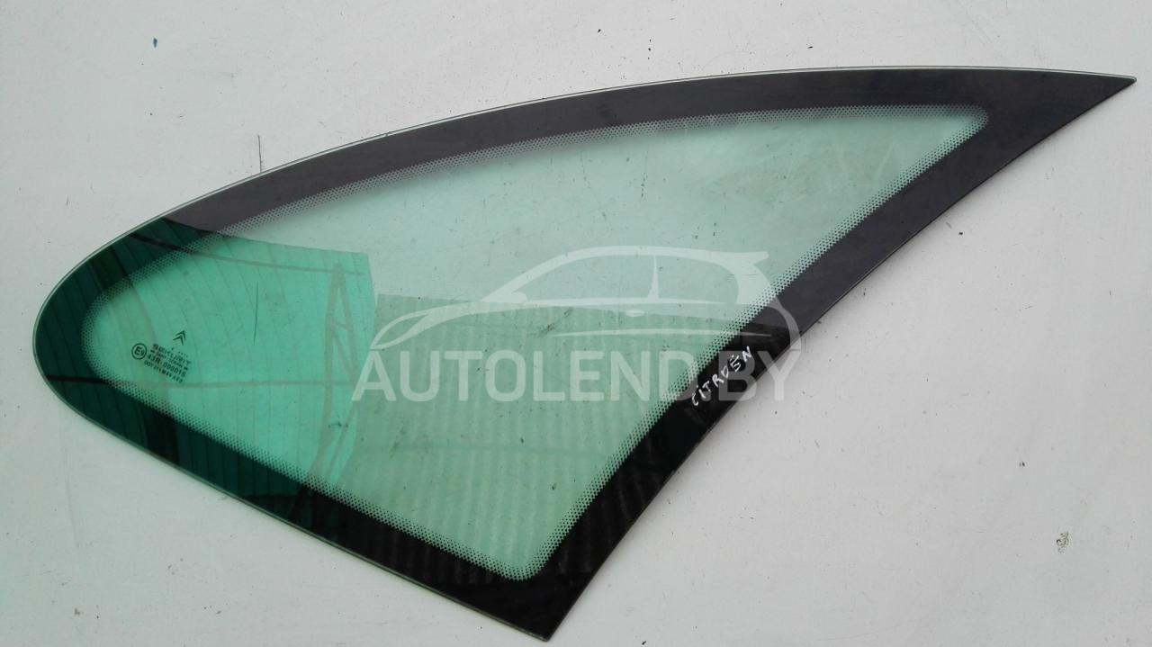 стекло кузовное боковое правое Citroen Xsara Picasso 1 поколение 2002, 2.0 л., дизель, МКПП, минивэн - фото №1
