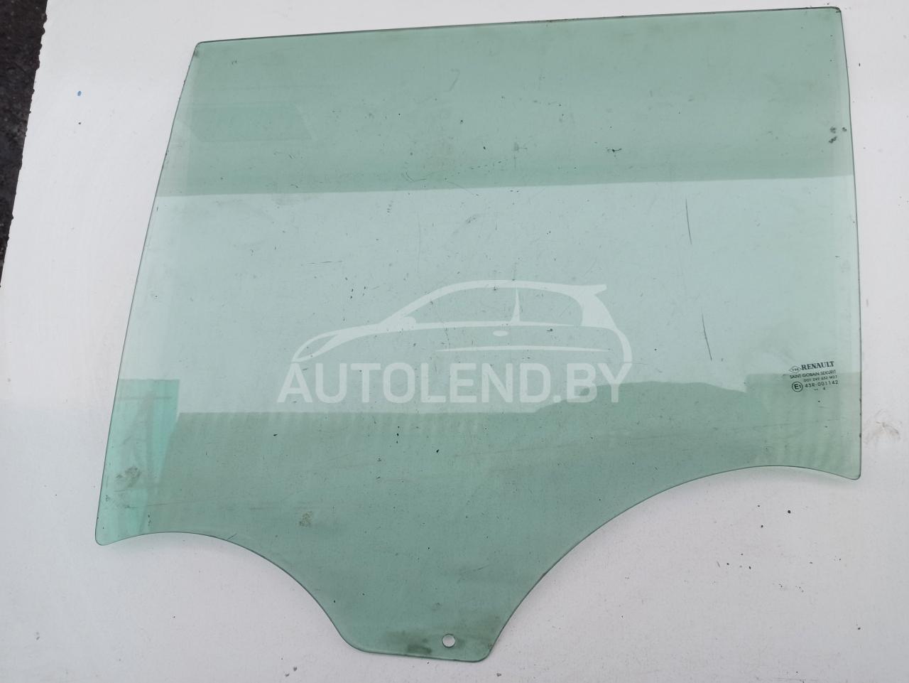 стекло двери задней левой Renault Megane 2 поколение 2004, 1.5 л., дизель, МКПП, универсал - фото №1