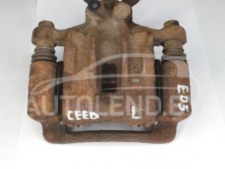 суппорт задний левый Kia Ceed 1 поколение 2009, 1.6 л., бензин, МКПП, хетчбэк 5 дв.