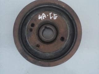 шкив коленвала Toyota Carina E 1 поколение 1996, 1.6 л., бензин, МКПП, хетчбэк 5 дв.