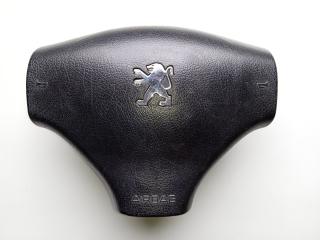 подушка безопасности водителя Peugeot 206 1 поколение 2003, 1.6 л., бензин, МКПП, хетчбэк 5 дв., 96441166ZR