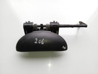 ручка наружная Peugeot 206 1 поколение 2003, 1.6 л., бензин, МКПП, хетчбэк 5 дв.