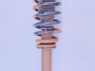 стойка передняя Hyundai Sonata EF 2000, 2.0 л., бензин, МКПП, седан