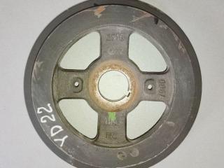 шкив коленвала Nissan Almera N16 2000, 2.2 л., YD22D, дизель, МКПП, хетчбэк 5 дв., AEM33