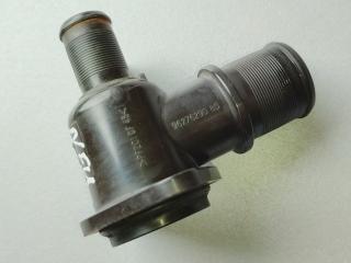фланец (тройник) системы охлаждения Peugeot 206 1 поколение [рестайлинг] 2004, 1.6 л., NFU (TU5JP4), бензин, АКПП, хетчбэк 5 дв., 9627629080