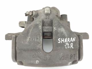 суппорт передний правый Volkswagen Sharan 1 поколение 1999, 1.9 л., дизель, МКПП, минивэн, 7M0615106K