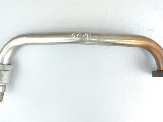 трубка системы рециркуляции EGR Toyota Avensis 1 поколение (T220) (1997 - 2000), 2.0 л., 2C-TE, дизель, МКПП