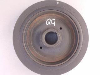 шкив коленвала Nissan Primera P12 2005, 1.6 л., QG16DE, бензин, МКПП, 2218439211