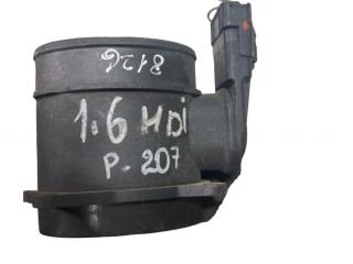 расходомер воздуха Citroen C4 Picasso 1 поколение 2006, 1.6 л., дизель, 9650010780