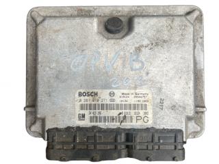 блок управления двигателем Opel Vectra B 1998, дизель, 0281010271
