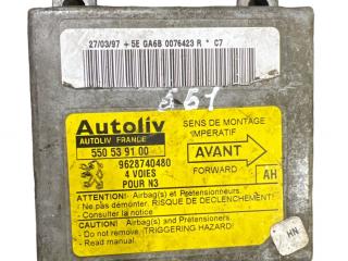 блок AirBag Peugeot 306 1 поколение [рестайлинг] 1999, 550539100