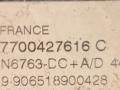 подушка безопасности водителя Renault Megane 1 поколение 1998, робот, 7700427616C - фото №3