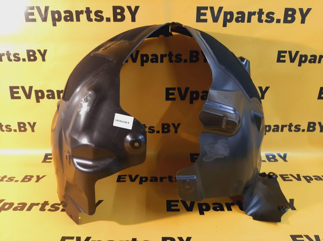 защита арок передняя правая (подкрылок) Tesla Model Y 1 поколение 2021, 1492614-00-A - фото №1